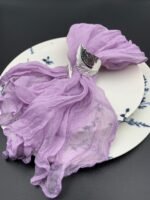 Серветка декоративна бузкова 50x50 см - Ранери/Серветки