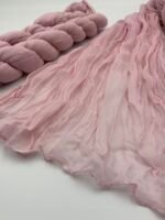 Ранер рожевий холодний 90 см / 4 м - Ранери/Серветки