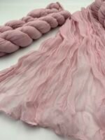 Ранер рожевий холодний 90 см / 4 м - Ранери/Серветки