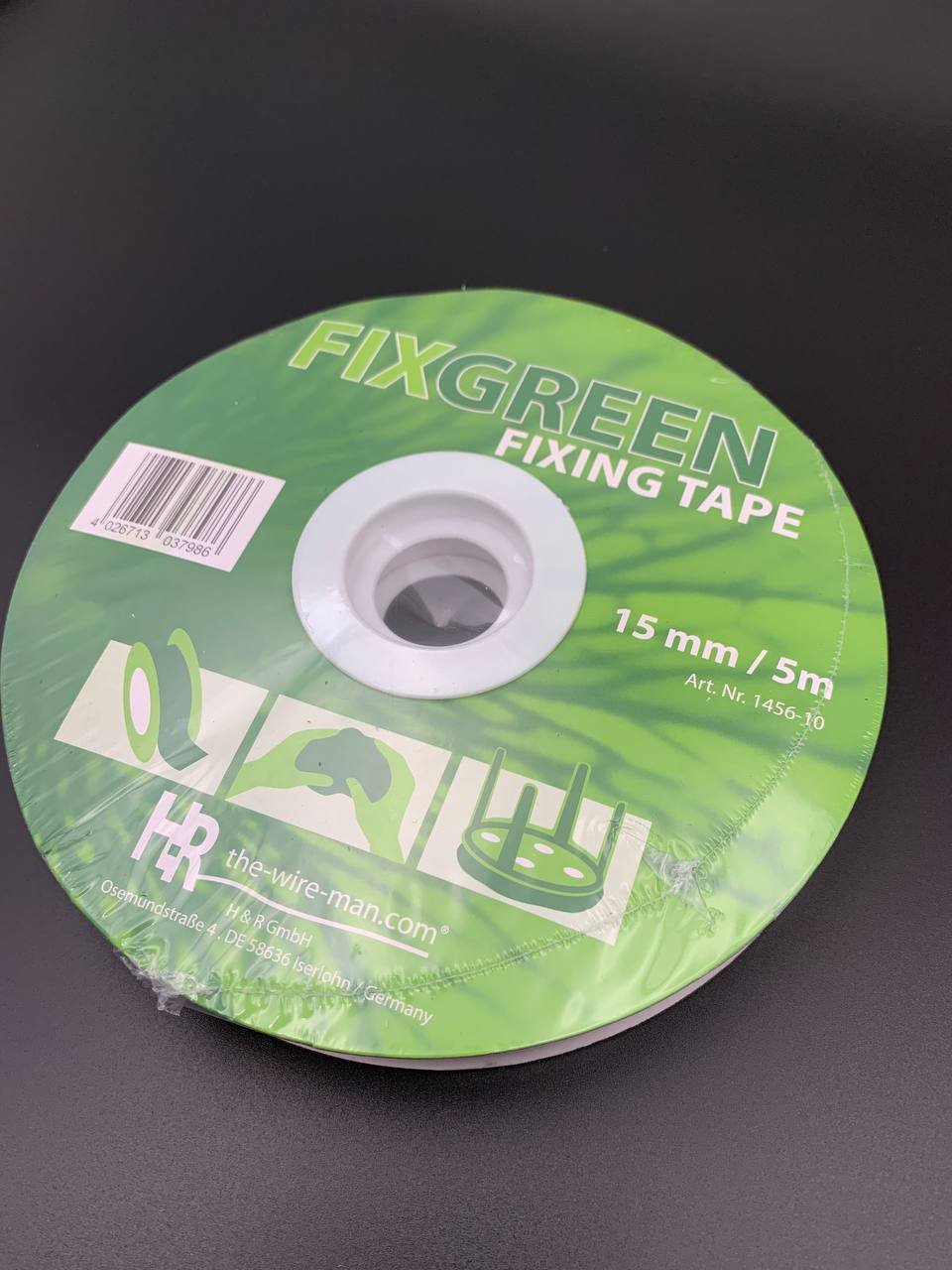 FixGreen Fixing Tape 15 мм / 5 м — універсальна, еластична стрічка для фіксації рослин, зелена. - Стрічки, мереживо, мотузки FixGreen Fixing Tape 15 мм / 5 м — універсальна, еластична стрічка для фіксації рослин, зелена. - Стрічки, мереживо, мотузки
