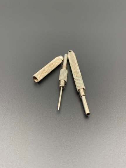 Інструмент для вирівнювання голок та чищення кензану, срібло - Інструмент для кензану