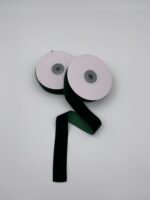 Стрічка зі штучного оксамиту Смарагдова 2,5 см/9 м - Оксамитові стрічки