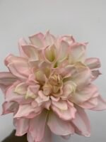 Жоржина на стеблі, штучна, світло-рожева - Штучні квіти