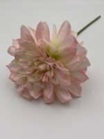 Жоржина на стеблі, штучна, світло-рожева - Штучні квіти