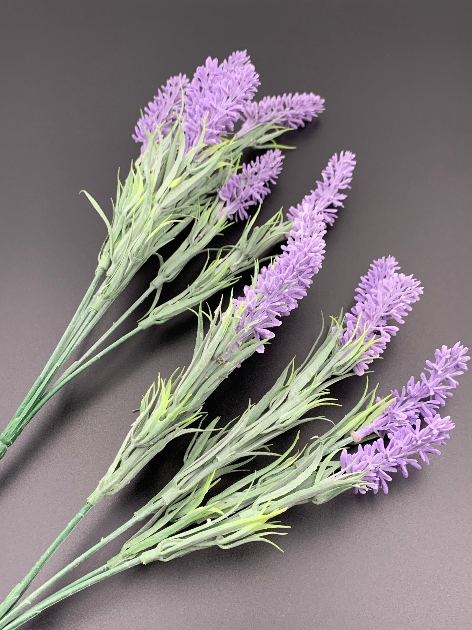 Штучні Гілки Лаванди, фіолетові, букет 7 гілок - Штучні рослини Штучні Гілки Лаванди, фіолетові, букет 7 гілок - Штучні рослини