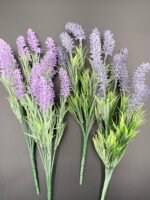 Штучні Гілки Лаванди, фіолетові, букет 7 гілок - Штучні рослини