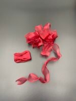 Стрічка з органзи бордова 4 см х 2.2 м - Стрічки для флористики і декору