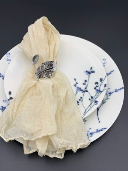 Серветка декоративна айворі 50 см х 50 см - Ранери/Серветки