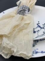 Серветка декоративна айворі 50 см х 50 см - Ранери/Серветки