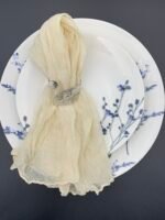 Серветка декоративна айворі 50 см х 50 см - Ранери/Серветки