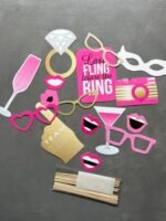 Набір аксесуарів для дівич-вечора та фотозони "Last Fling before the Ring". - Дівич вечір