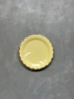 Тарілки паперові, круглі "Yellow" (8 шт.) - Тарілки