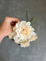 Жоржина на стеблі, штучна, шампань - Штучні квіти