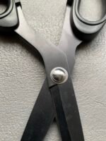 Ножиці Чорні для рукоділля, професійні швейні 21 см - Інструменти, дріт, силікон та засоби для збереження рослин