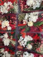 Набір для творчості Червоно-зелений - Набори для творчості з сухоцвітів